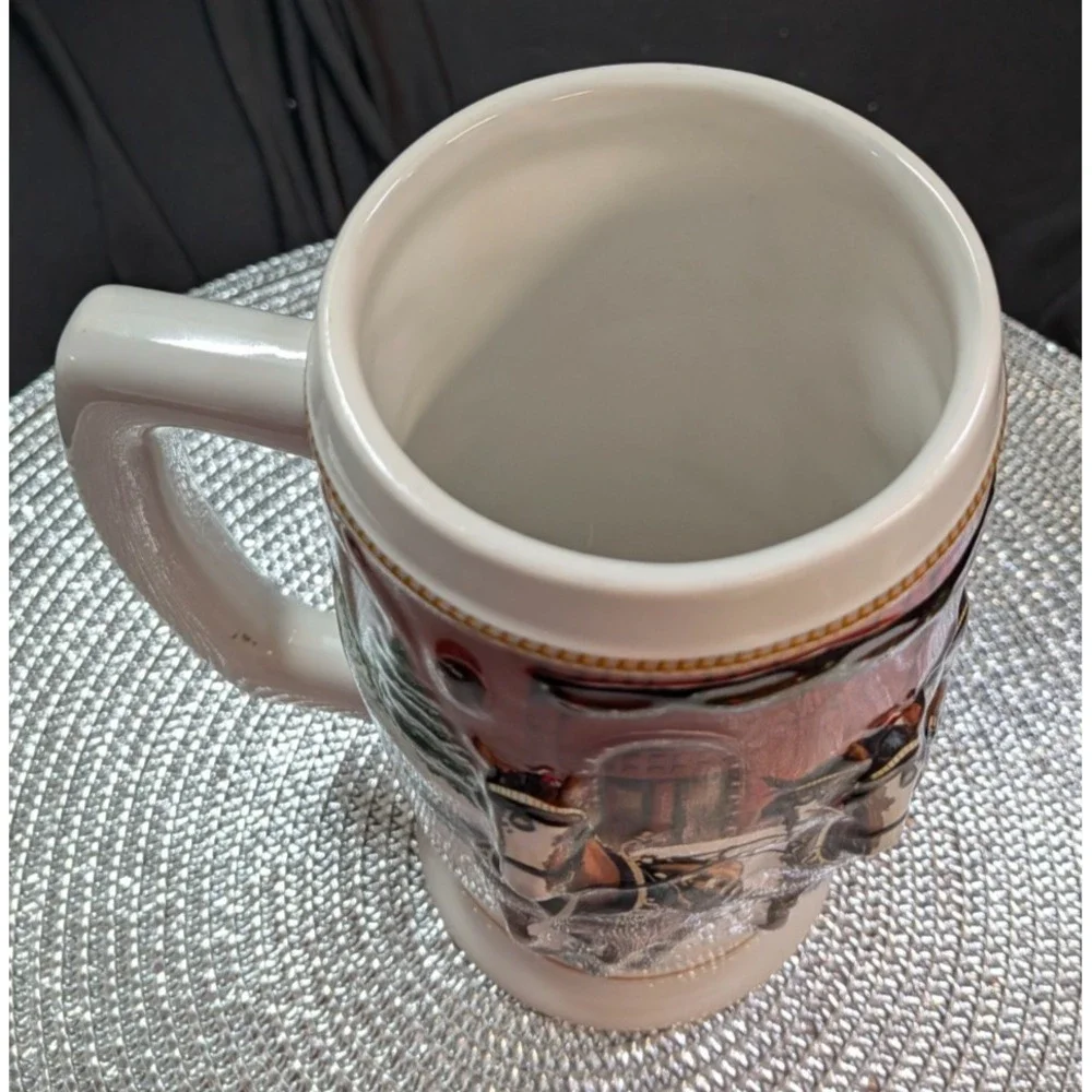 Budweiser 2006 Bud Holiday Stein Christmas Beer Mug Series Tradition CS670 NoBox